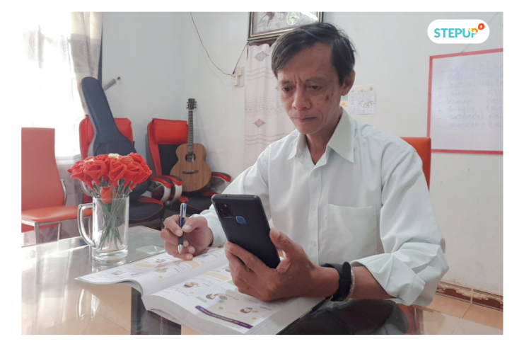 Học tiếng Anh dễ dàng với cả người 60 tuổi