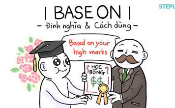 Cách dùng base on trong tiếng Anh cach dung base on