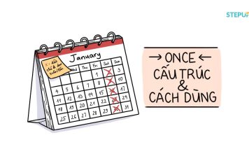 Cấu trúc once và cách dùng cau truc once